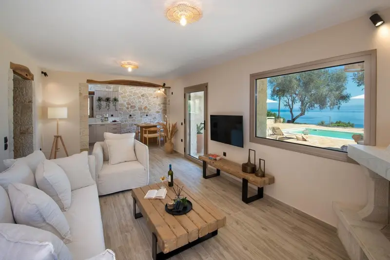 Aqua Vista Αντίπαξοι - Πέτρινη Βίλα με Ιδιωτική Πισίνα και Θέα στο Ιόνιο – 7