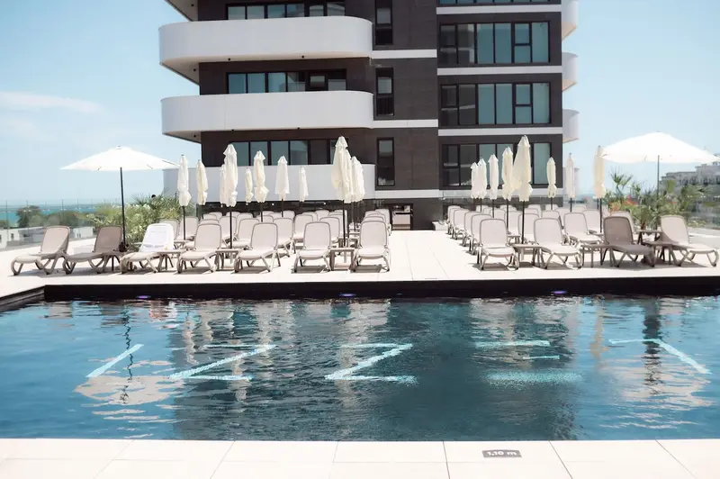 BlueWaves Apartment in Odyssey Pools SPA n Parking – 50
