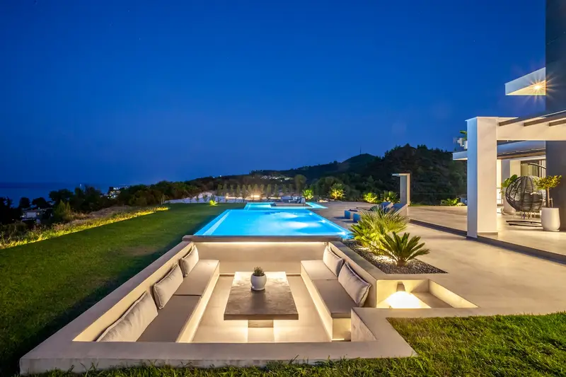 Aqua Vista Κασσάνδρα - Βίλα στην Κορυφή Λόφου με Πισίνα Infinity πάνω από την Παραλία της Χανιώτης – 12