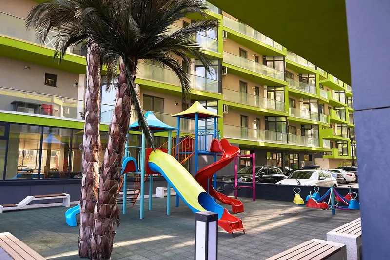 Blue Apartment in Spa n Pool Beach resort – 31