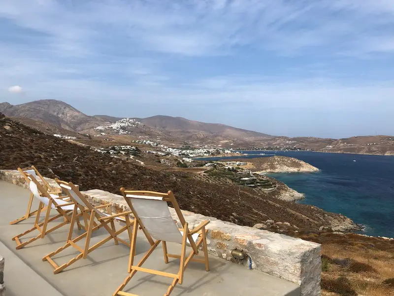 Aqua Vista Σέριφος - Πέτρινη Βίλα με Πισίνα με Αλμυρό Νερό κοντά στο Λιβάδι – 3