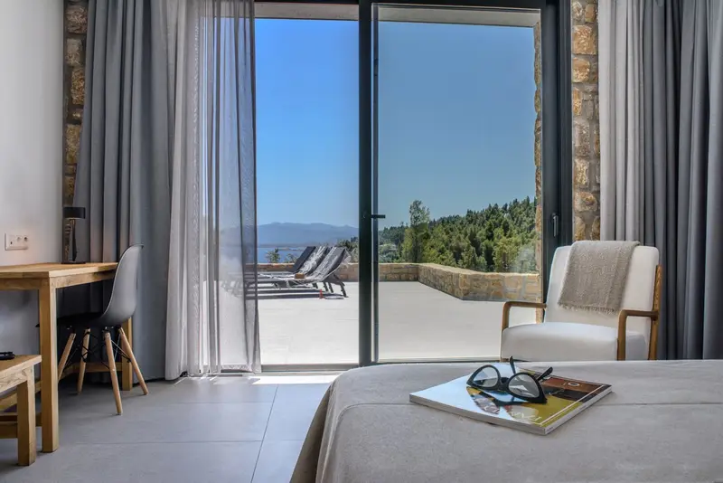 Aqua Vista Σιθωνία - Πέτρινη Βίλα με Πισίνα Infinity Κοντά στην Παραλία Μαυρολίθαρο – 8
