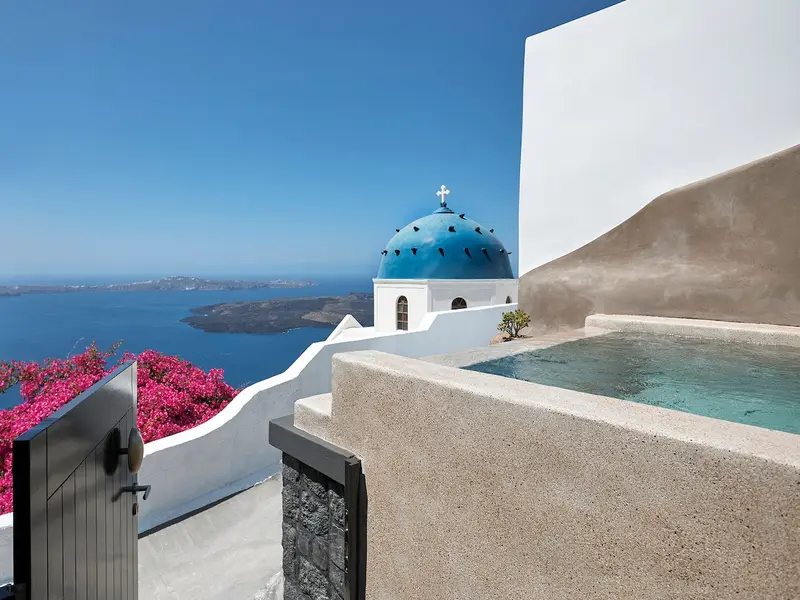 Aqua Vista Σαντορίνη - Βίλα στο Ημεροβίγλι με Ιδιωτική Πισίνα Infinity, Imerovigli