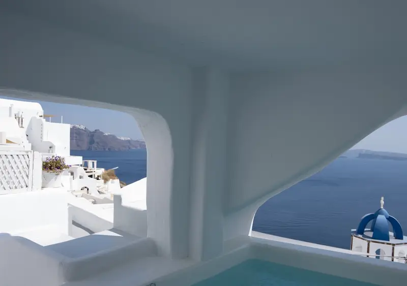 Aqua Vista Σαντορίνη - Υπόσκαφη Σουίτα στην Οία με Ιδιωτική Πισίνα, Oia