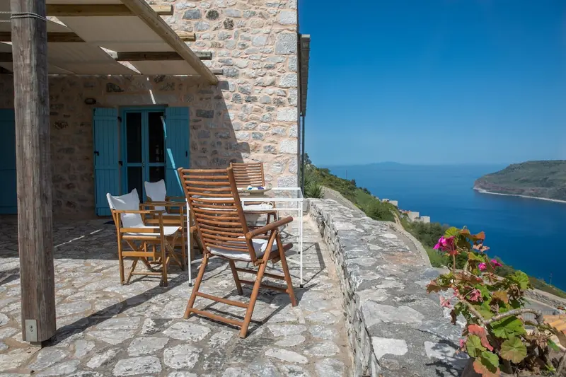 Aqua Vista Πελοπόννησος - Πέτρινη Βίλα με Θέα στη Θάλασσα κοντά στο Λιμένι – 3