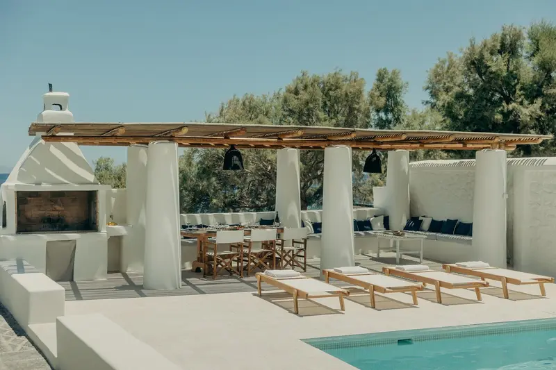 Aqua Vista Σαντορίνη - Οικογενειακό Σπίτι Μπροστά στη Θάλασσα με Πισίνα, Santorini