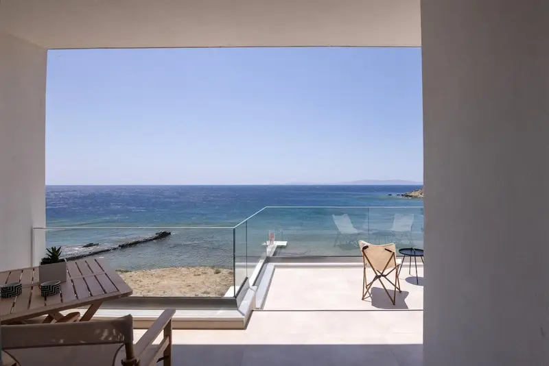 Aqua Vista Τήνος - Παραθαλάσσιο Διαμέρισμα με Μπαλκόνι με Θέα στη Θάλασσα κοντά στη Χώρα – 6