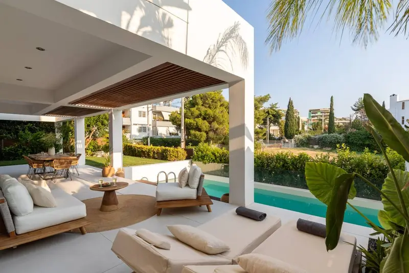 Aqua Vista Βούλα Μεζονέτα 3 Υπνοδωματίων με Ιδιωτική Πισίνα, Voula