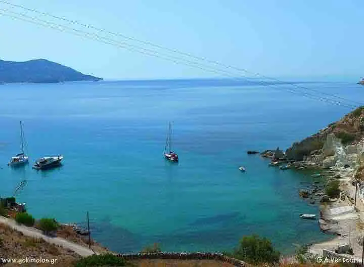 Aqua Vista Κίμωλος - Κυκλαδίτικο Σπίτι με Βεράντα με Θέα στη Θάλασσα στο Χωριό – 12