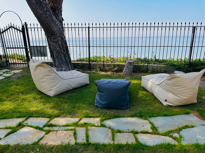 Aqua Vista Χαλκιδική - Βίλα με Θέα στη Θάλασσα και Σκαλοπάτια προς Ιδιωτική Παραλία, Nea Irakleia