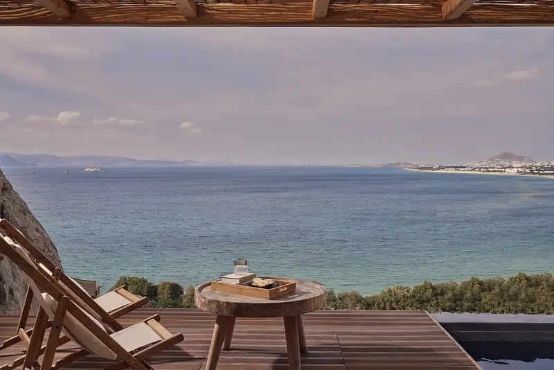 Aqua Vista Νάξος - Βίλα σε Πλαγιά με Ιδιωτική Πισίνα κοντά στην Παραλία Όρκος, Orkos