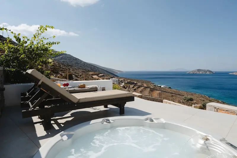 Aqua Vista Αμοργός - Διαμέρισμα με Θέα στη Θάλασσα και Υδρομασάζ στον Άγιο Παύλο – 3
