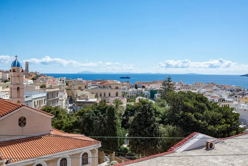 Aqua Vista Σύρος - Νεοκλασικό Διαμέρισμα με Θέα στη Θάλασσα στην Ερμούπολη – 12
