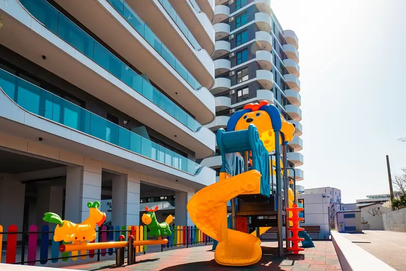 Mazi apartment in Odyssey Spa pool resort-parking – 3