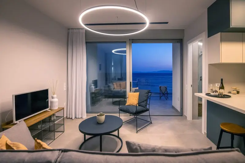 Aqua Vista Τήνος - Παραθαλάσσιο Διαμέρισμα με Μπαλκόνι με Θέα στη Θάλασσα κοντά στη Χώρα – 9