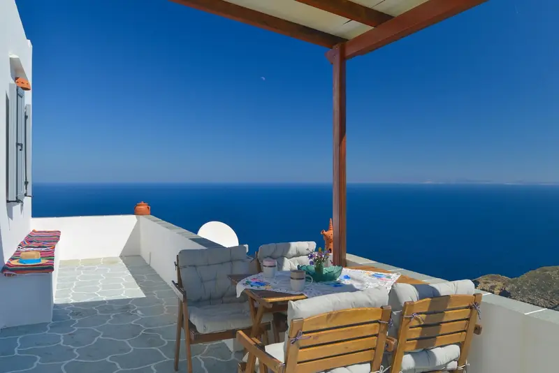 Aqua Vista Σίφνος - Εξοχικό με Βεράντα με Θέα στη Θάλασσα σε Ελαιώνα, Artemonas
