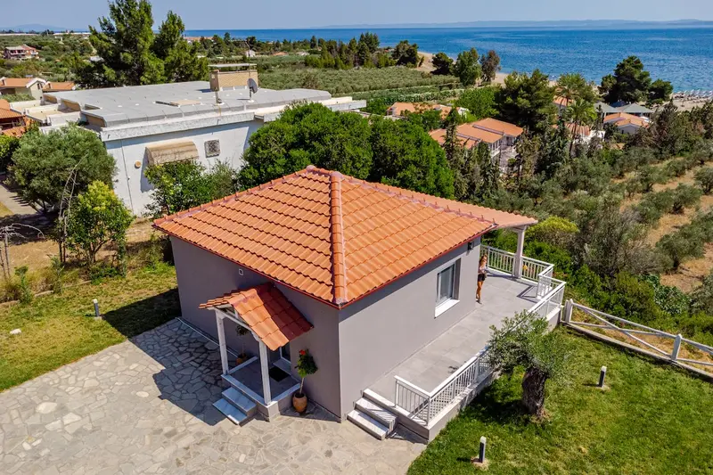 Aqua Vista Χαλκιδική - Παραθαλάσσιο Σπίτι με Μονοπάτι προς την Παραλία στη Γερακινή – 8
