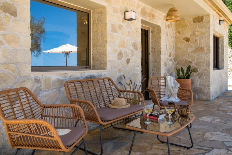 Aqua Vista Αντίπαξοι - Πέτρινη Βίλα με Ιδιωτική Πισίνα και Θέα στο Ιόνιο – 11