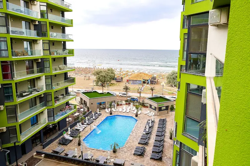 Apartament El Capitan - Spa n Pool Beach Resort, vedere la mare, 2 camere – 85