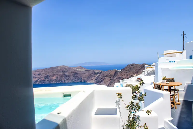 Aqua Vista Σαντορίνη - Σουίτα στο Ημεροβίγλι με Τζακούζι με Θέα στην Καλντέρα – 2