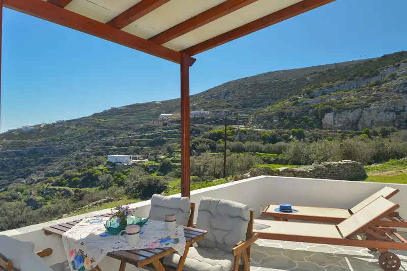 Aqua Vista Σίφνος - Εξοχικό με Βεράντα με Θέα στη Θάλασσα σε Ελαιώνα – 4