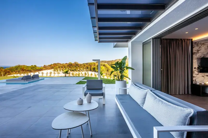 Aqua Vista Κασσάνδρα - Βίλα στην Κορυφή Λόφου με Πισίνα Infinity πάνω από την Παραλία της Χανιώτης – 6