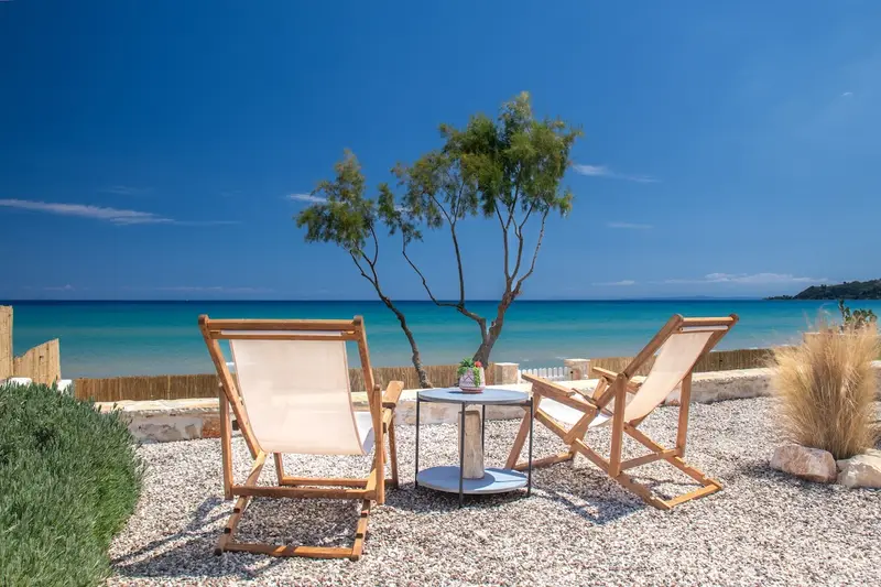 Aqua Vista Ζάκυνθος - Ξύλινο Σπίτι στην Παραλία των Αλυκών, Alykes