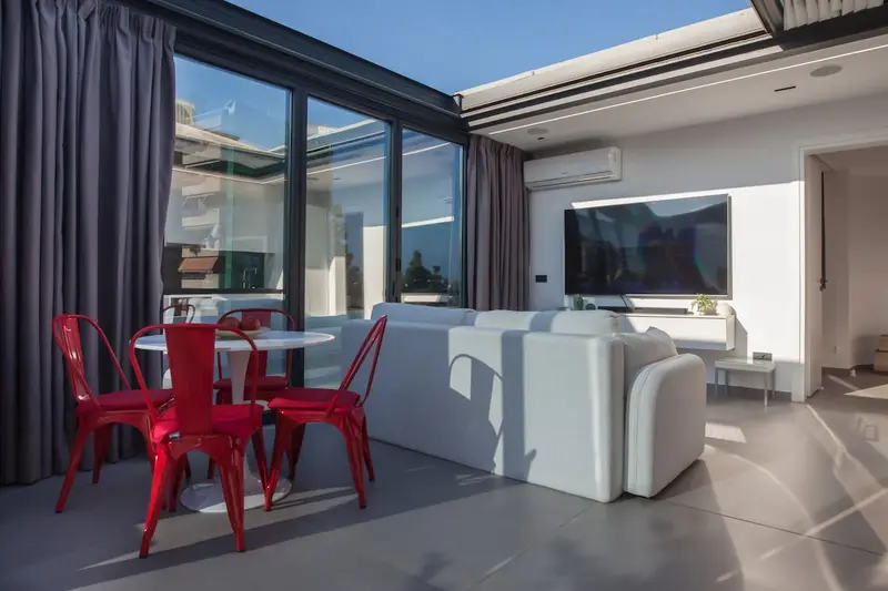Aqua Vista Γλυφάδα - Ρετιρέ με Ανοιγόμενη Οροφή και Τζακούζι με Θέα στη Θάλασσα – 8