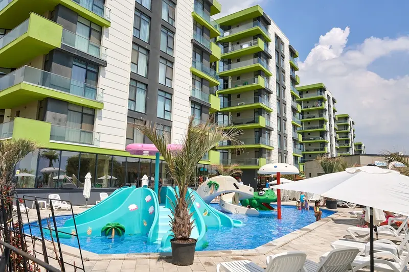 Apartament El Capitan - Spa n Pool Beach Resort, vedere la mare, 2 camere – 77