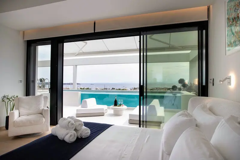 Aqua Vista Βούλα - Ρετιρέ με Ιδιωτική Γυάλινη Πισίνα – 9