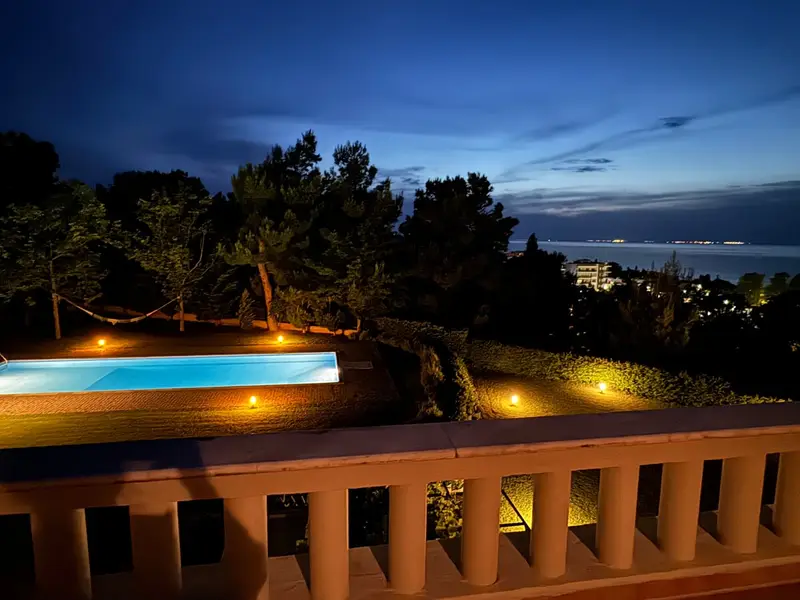 Aqua Vista Θεσσαλονίκη - Βίλα σε Πλαγιά με Πισίνα και Θέα στον Κόλπο, Neoi Epivates