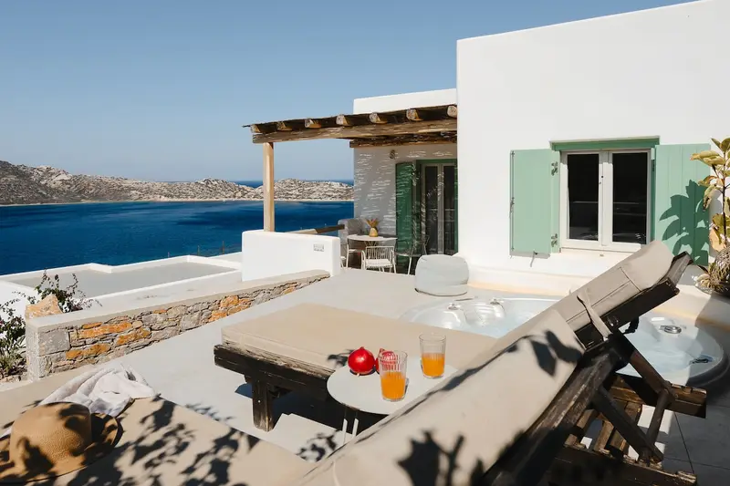 Aqua Vista Αμοργός - Διαμέρισμα με Θέα στη Θάλασσα και Υδρομασάζ στον Άγιο Παύλο – 6