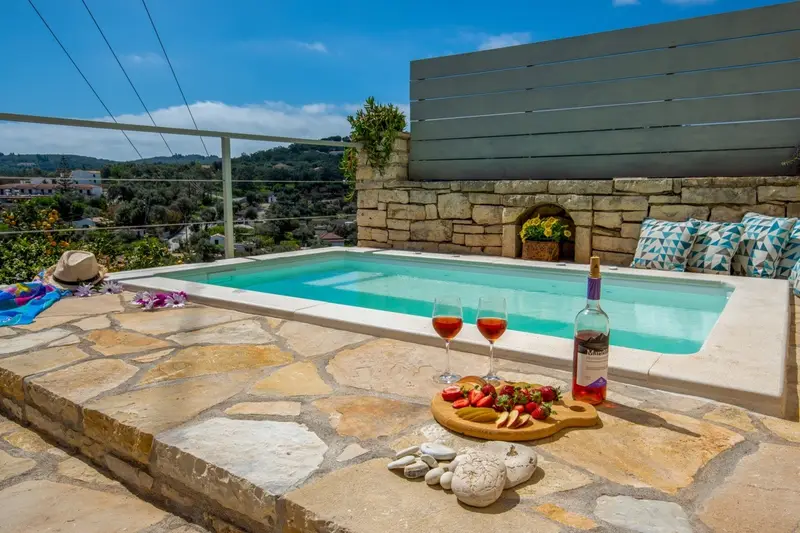 Aqua Vista Παξοί - Σπίτι στην Πλαγιά με Υδρομασάζ και Θέα στο Λιμάνι πάνω από τον Γάιο – 5