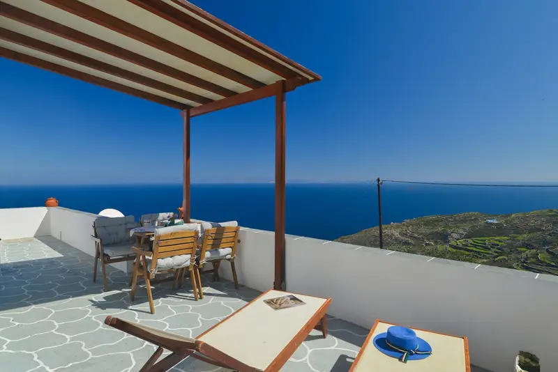 Aqua Vista Σίφνος - Εξοχικό με Βεράντα με Θέα στη Θάλασσα σε Ελαιώνα – 3